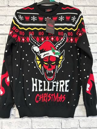 Jersey Navideño Stranger Things Talla L
