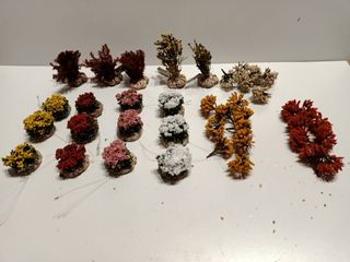 Vegetazione per presepi e diorami