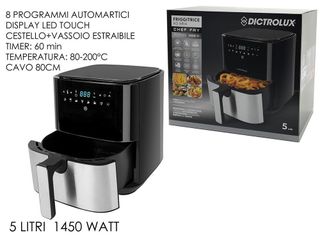 Friggitrice ad Aria Dictrolux 5L 1450W