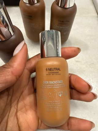 Bases Dior Backstage - 6, 6.5, 7.5, 9