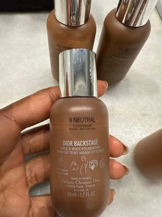 Bases Dior Backstage - 6, 6.5, 7.5, 9