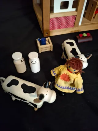 Casa Granja Madera Juguetes