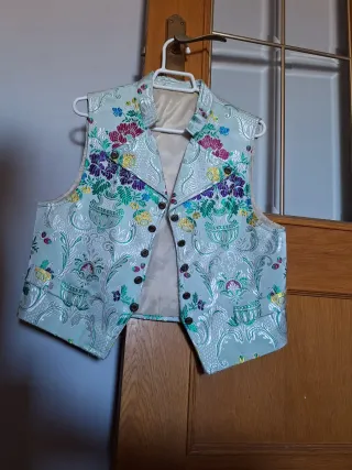 Chaleco fallero multicolor