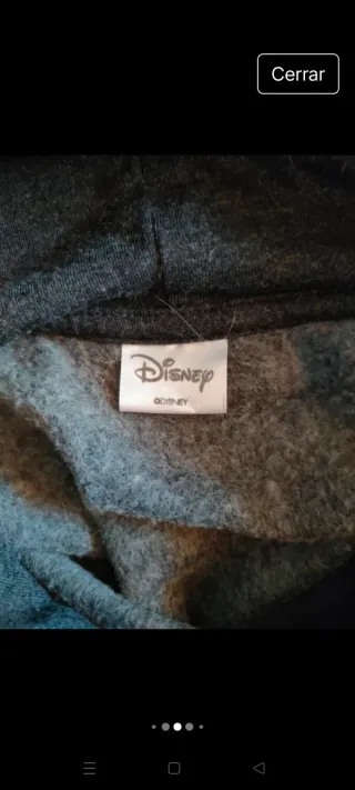 Sudadera Mickey & Minnie Gris oscuro y Roja