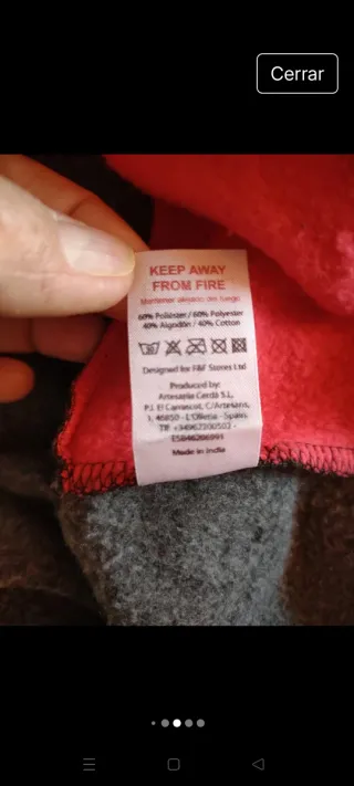 Sudadera Mickey & Minnie Gris oscuro y Roja