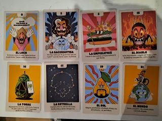 Lote 8 cartas Tarot IlloJuan