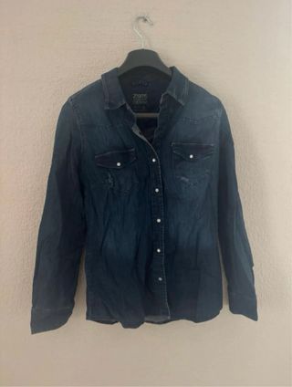 camisa vaquera Zara