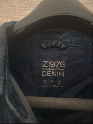 camisa vaquera Zara
