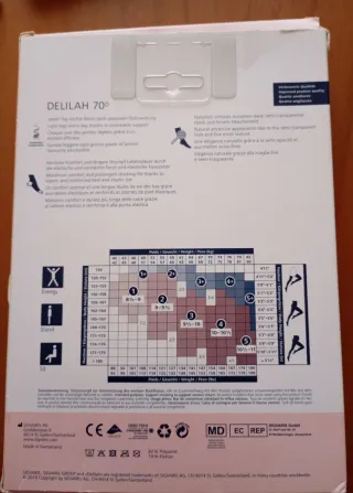 Calze autoreggenti Sigvaris mod Delilah 4 bronce