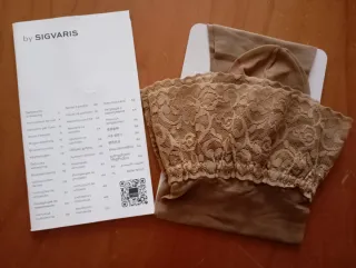 Calze autoreggenti Sigvaris mod Delilah 4 bronce