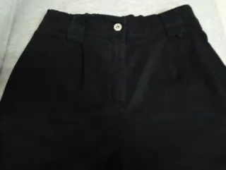 Pantalón negro tipo cargo