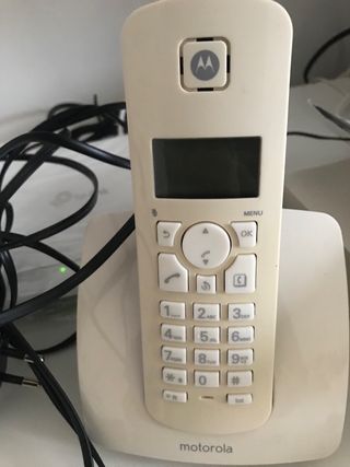 Telefono cordless Motorola beige