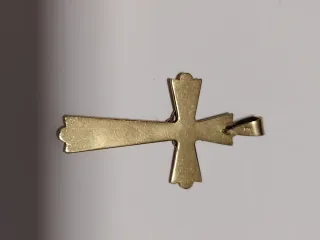 Colgante Oro 18k Crucifijo