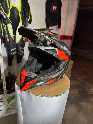 Casco Airoh ORANGE MATT