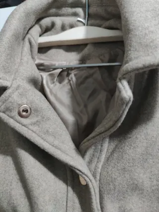 Chaqueta beige mujer