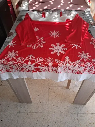 Camiseta Navideña Reno Multicolor Copos de nieve