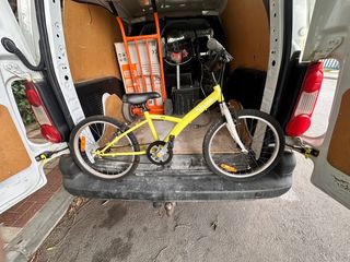 Bicicleta Infantil Amarilla BTWIN