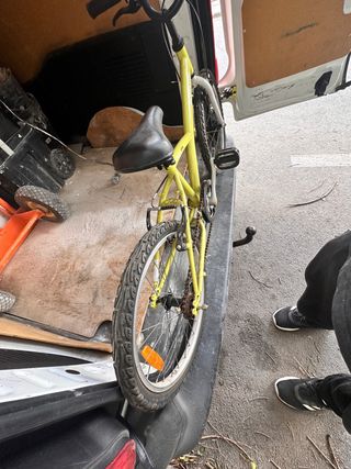 Bicicleta Infantil Amarilla BTWIN