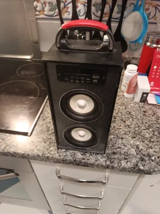 Altavoz Bluetooth Negro