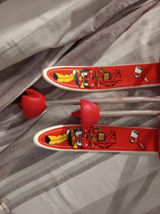 Sci e bastoncini per bambini Little Indian