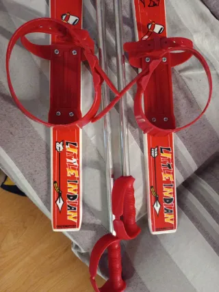 Sci e bastoncini per bambini Little Indian