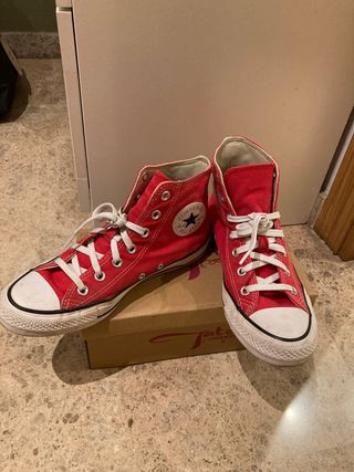 Converse All Star Rojas Talla 39