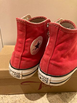 Converse All Star Rojas Talla 39