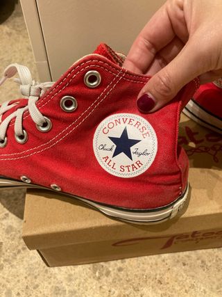 Converse All Star Rojas Talla 39
