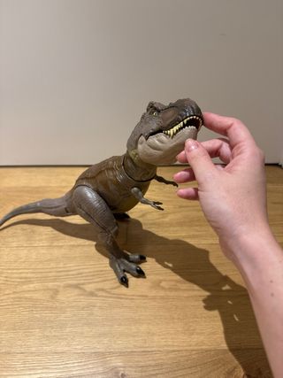 Juguete Mattel T-Rex Ataque Bestial Jurassic World