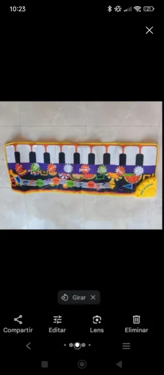 Alfombra Piano Musical Infantil