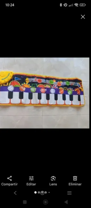 Alfombra Piano Musical Infantil