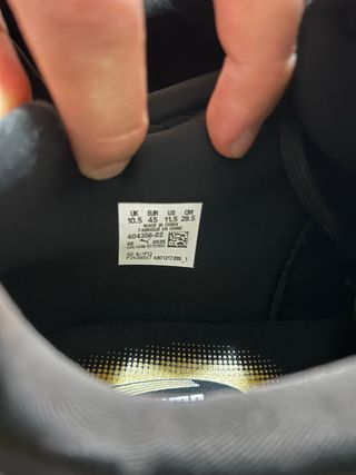 Zapatillas Puma Talla 45 Negro/Dorado