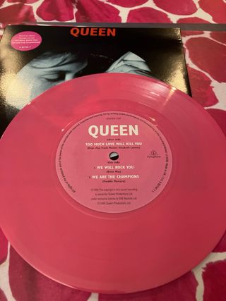 Vinilo Queen Too Much Love Will Kill You