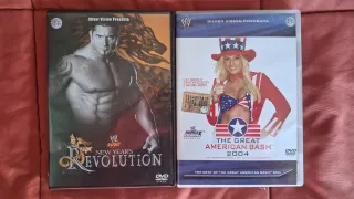 2 DVD WWE American Bash + New Year's Revolution