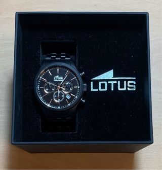 Reloj Lotus Cronógrafo Negro