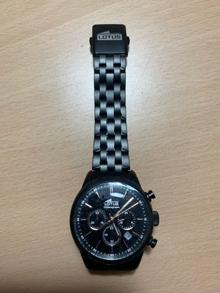 Reloj Lotus Cronógrafo Negro