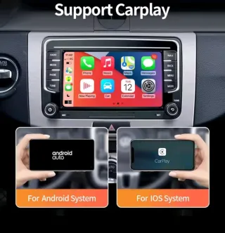 Radio Android VW Seat Skoda 7 Pulgadas