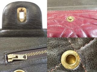 Bolso de hombro Marrón