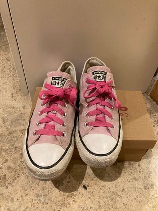 Converse All Star rosas talla 40