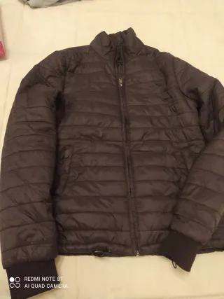 Cazadora acolchada Shana gris talla S