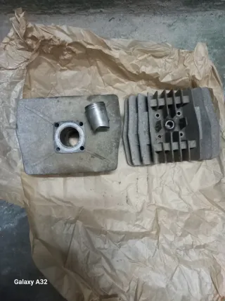 Culata y pistón Macal Minarelli Junior