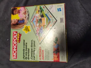 Monopoly Junior Juego de Mesa Hasbro