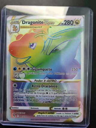 Dragonite V-ASTRO PGO 081 Carta Pokémon