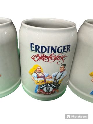 Bicchiere Ceramica Erdinger Oktoberfest 50cl