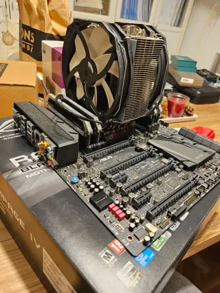 Placa Base ASUS Rampage IV + CPU + RAM + Disipador