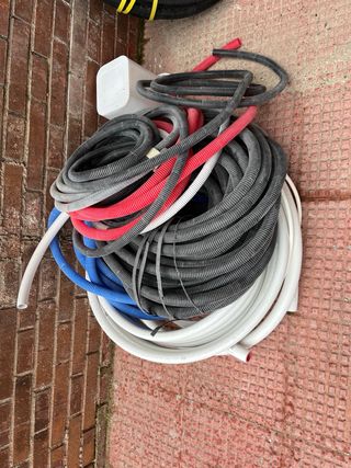 Tubos corrugados varios colores