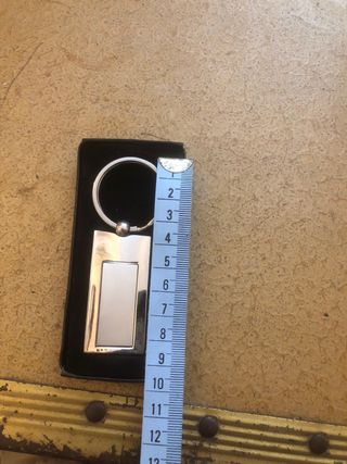 Portachiavi in acciaio personalizzabile