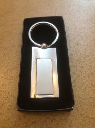 Portachiavi in acciaio personalizzabile