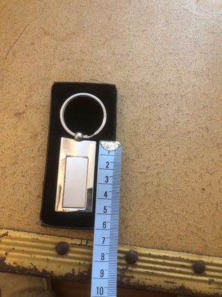 Portachiavi in acciaio personalizzabile