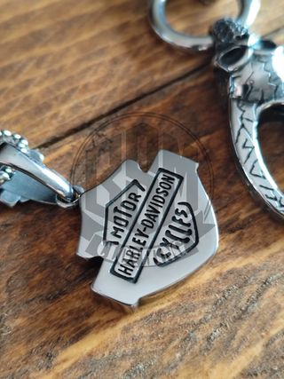 Catena Portafoglio Harley Davidson BS black